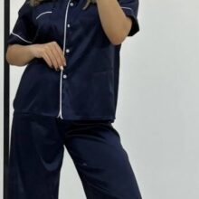 ست دو تکه بلوز شلوار ساتن