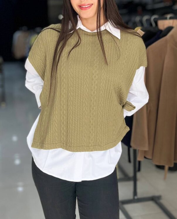 ست دو تکه شومیز وست مراکشی