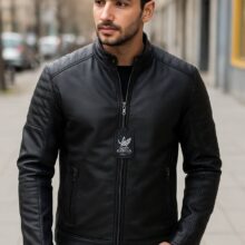 کاپشن چرم مردانه