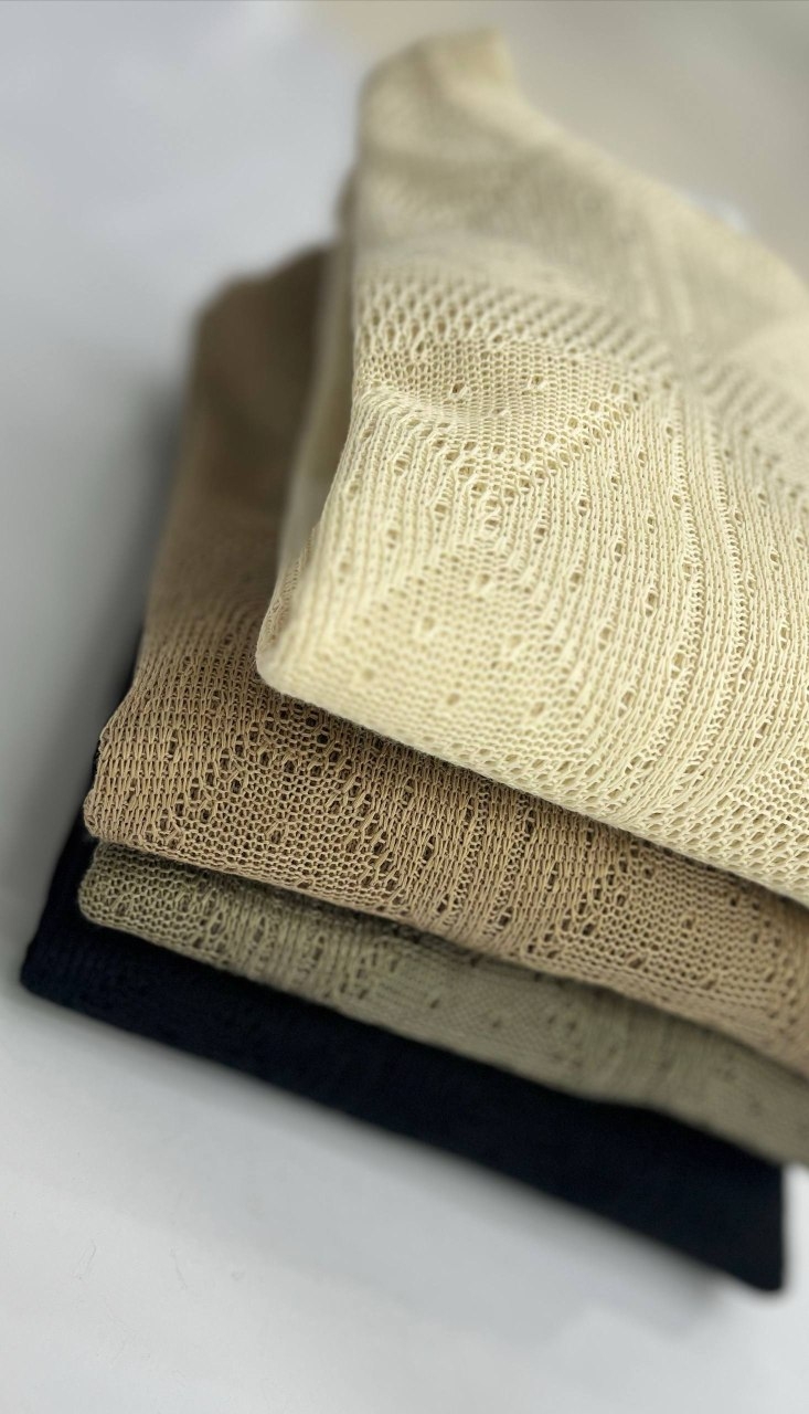 تیشرت مراکشی بافت یقه گرد تیشرت مراکشی بافت یقه گرد