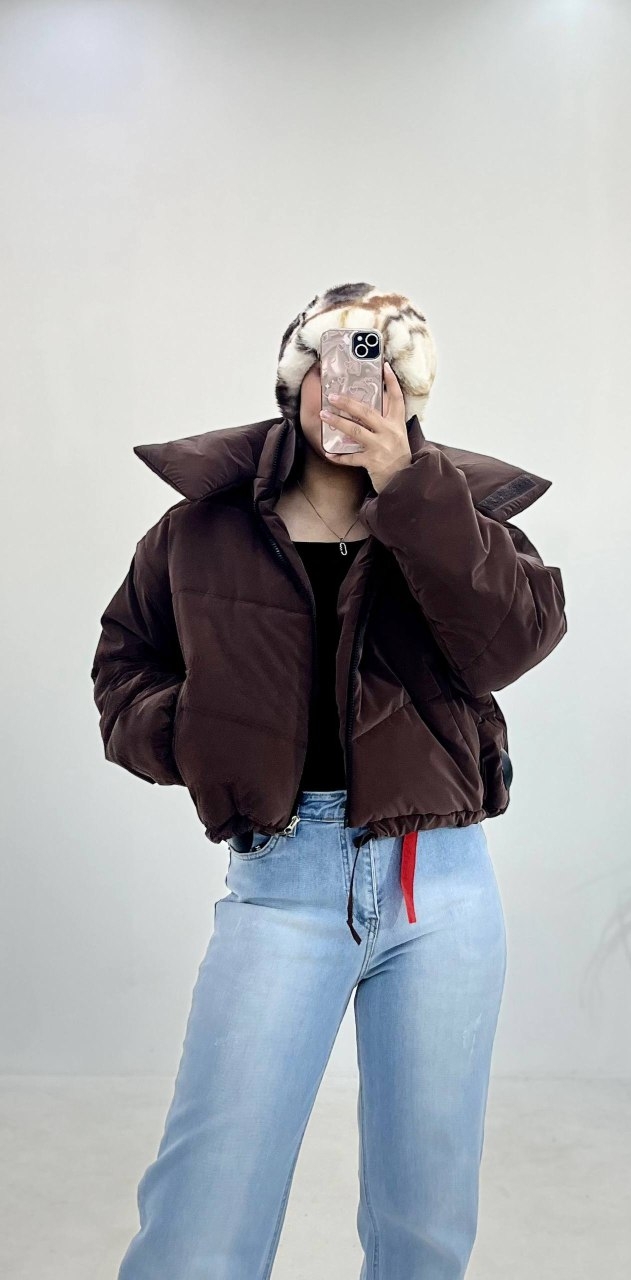 کاپشن پافر شو کراپ